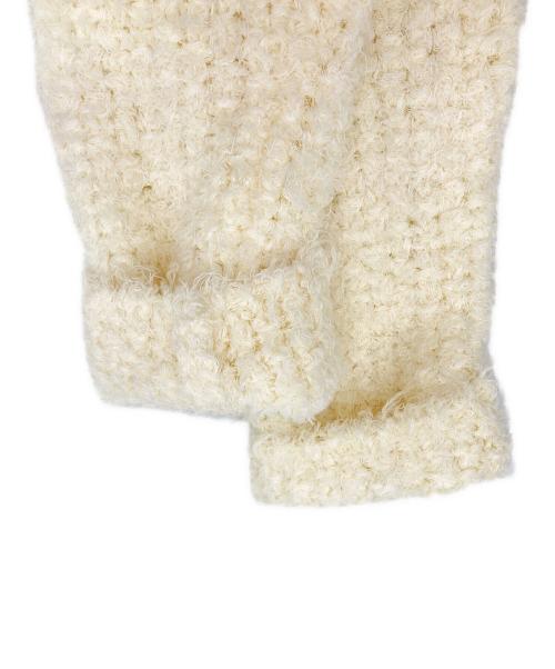 HYEON（ヘヨン）HYEON (ヘヨン) belt cardigan ホワイト サイズ:FREEの古着・服飾アイテム