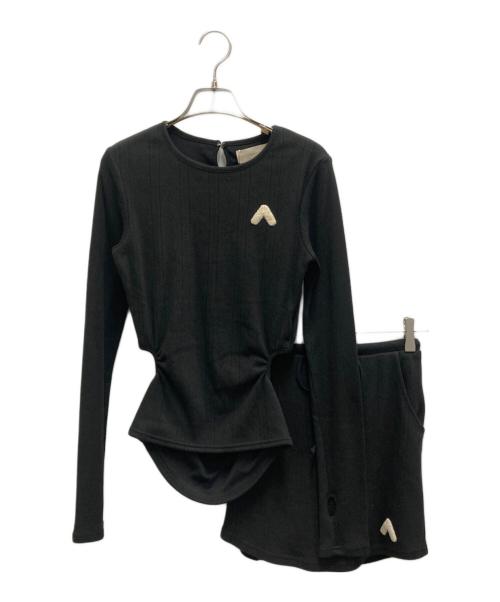 AND MARY（アンドマリー）AND MARY (アンドマリー) Rita girls set up ブラック サイズ:Fの古着・服飾アイテム