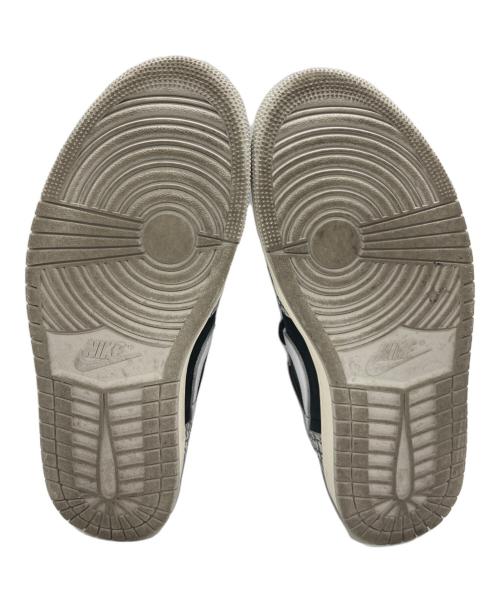 NIKE（ナイキ）NIKE (ナイキ) AIR JORDAN 1 LOW RETRO OG ブラック×グレー サイズ:27.5cmの古着・服飾アイテム