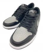 NIKEナイキ）の古着「AIR JORDAN1 RETRO LOW OG」｜ブラック×グレー