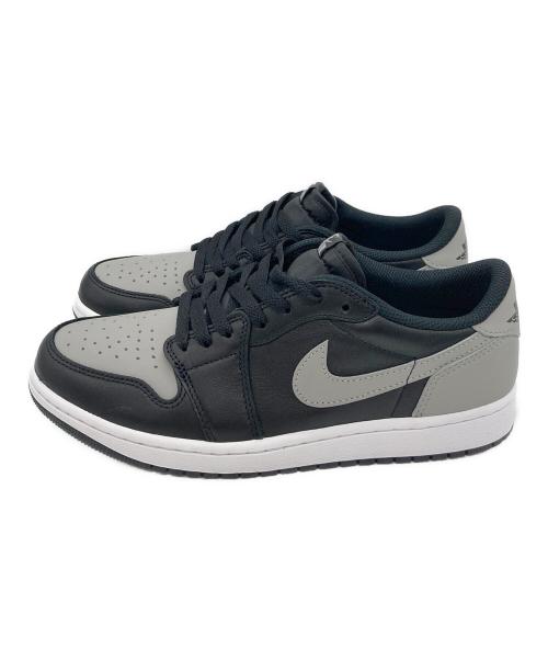 NIKE（ナイキ）NIKE (ナイキ) AIR JORDAN1 RETRO LOW OG ブラック×グレー サイズ:27.5cmの古着・服飾アイテム