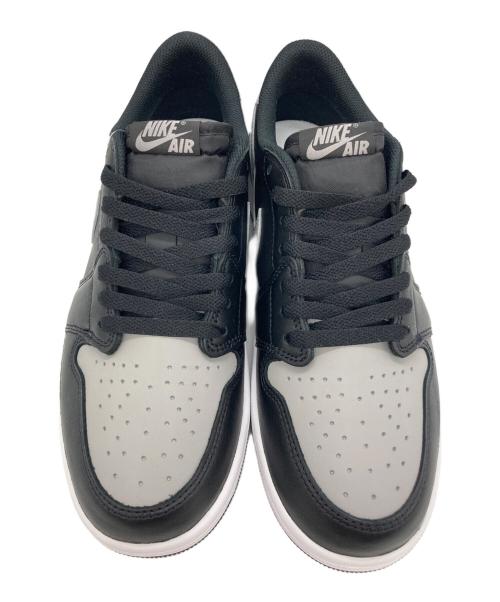 NIKE（ナイキ）NIKE (ナイキ) AIR JORDAN1 RETRO LOW OG ブラック×グレー サイズ:27.5cmの古着・服飾アイテム