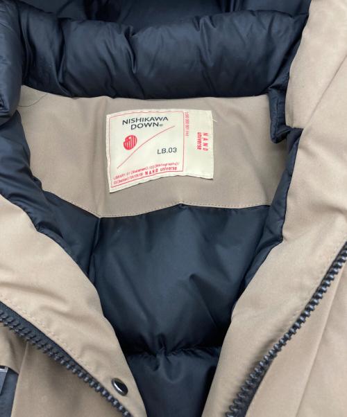 nano・universe（ナノ・ユニバース）nano・universe (ナノ・ユニバース) SOLOTEX MATSUMIダウン ベージュ サイズ:Sの古着・服飾アイテム