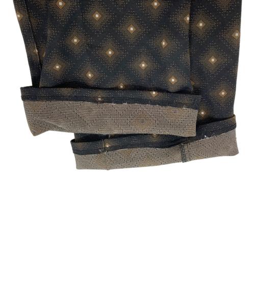 Needles（ニードルズ）Needles (ニードルズ) Boot Cut Poly Jean ブラック×ブラウン サイズ:XSの古着・服飾アイテム