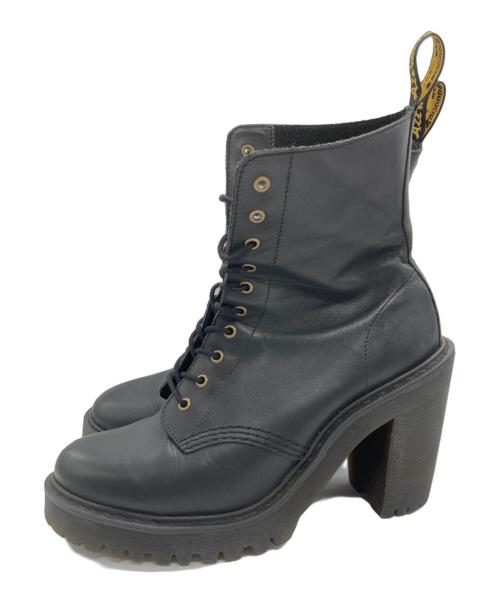 Dr.Martens（ドクターマーチン）Dr.Martens (ドクターマーチン) KENDRA 10ホールブーツ ブラック サイズ:UK6の古着・服飾アイテム