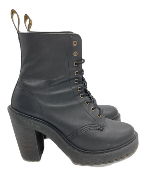 Dr.Martens（ドクターマーチン）Dr.Martens (ドクターマーチン) KENDRA 10ホールブーツ ブラック サイズ:UK6の古着・服飾アイテム