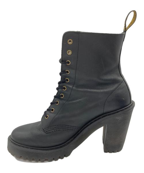 Dr.Martens（ドクターマーチン）Dr.Martens (ドクターマーチン) KENDRA 10ホールブーツ ブラック サイズ:UK6の古着・服飾アイテム