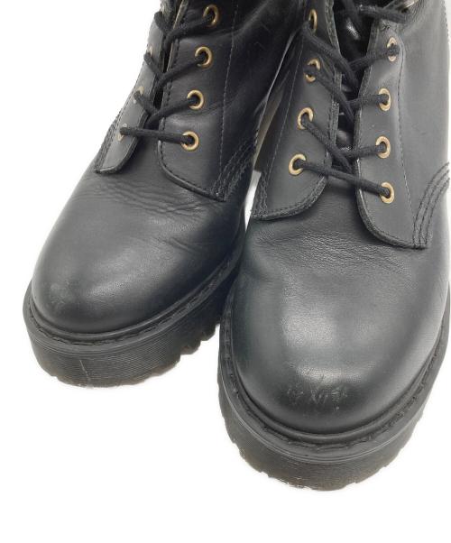 Dr.Martens（ドクターマーチン）Dr.Martens (ドクターマーチン) KENDRA 10ホールブーツ ブラック サイズ:UK6の古着・服飾アイテム
