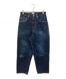 gold×ONLY ARK（ゴールド×オンリーアーク）の古着「別注 14oz. SELVEDGE DENIM 5POCKET PANTS」｜インディゴ