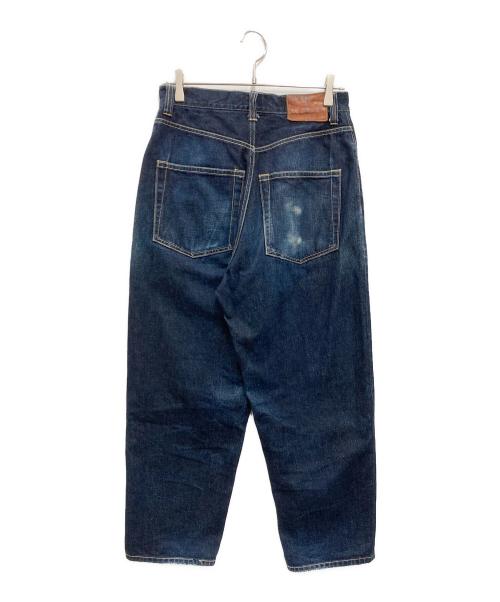 gold（ゴールド）GOLD (ゴールド) ONLY ARK (オンリーアーク) 別注 14oz. SELVEDGE DENIM 5POCKET PANTS インディゴ サイズ:Sの古着・服飾アイテム