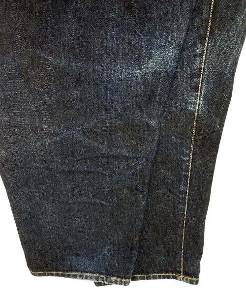 gold（ゴールド）GOLD (ゴールド) ONLY ARK (オンリーアーク) 別注 14oz. SELVEDGE DENIM 5POCKET PANTS インディゴ サイズ:Sの古着・服飾アイテム