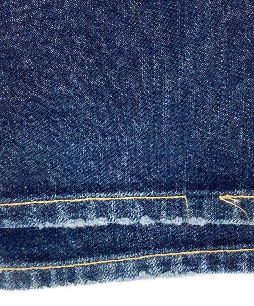 gold（ゴールド）GOLD (ゴールド) ONLY ARK (オンリーアーク) 別注 14oz. SELVEDGE DENIM 5POCKET PANTS インディゴ サイズ:Sの古着・服飾アイテム