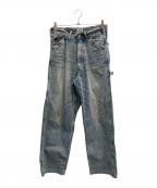 ）の古着「ヴィンテージ加工デニムパンツ」｜インディゴ