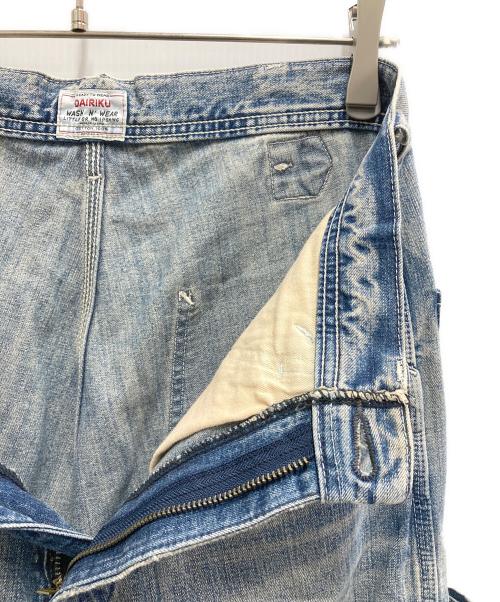 DAIRIKU（ダイリク）DAIRIKU (ダイリク) LEE (リー) ヴィンテージ加工デニムパンツ インディゴ サイズ:Sの古着・服飾アイテム