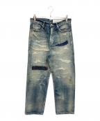 NEIGHBORHOODネイバーフッド）の古着「SCRATCH SAVAGE DP BASIC C-PT」｜インディゴ