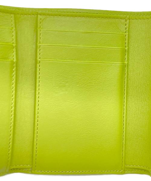 LOEWE（ロエベ）LOEWE (ロエベ) ペブル バーティカル ウォレット スモール メドウグリーンの古着・服飾アイテム