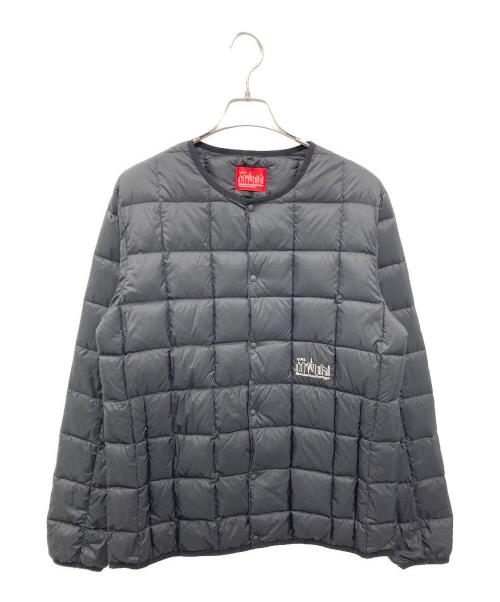 TAION（タイオン）TAION (タイオン) Manhattan Portage (マンハッタンポーテージ) Hood-Set Down Jacket TAION ブラック サイズ:Sの古着・服飾アイテム