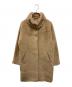 MAX MARA STUDIO（マックスマーラ ストゥディオ）の古着「ファー付きアルパカコート」｜ベージュ