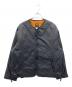 TAION（タイオン）の古着「別注 ライナー ダウン ブルゾン ショート」｜ブラック