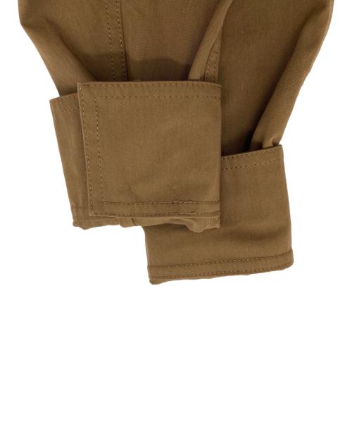 allureville（アルアバイル）allureville (アルアバイル) シャンブレーミリタリーブルゾン ブラウン サイズ:Mの古着・服飾アイテム