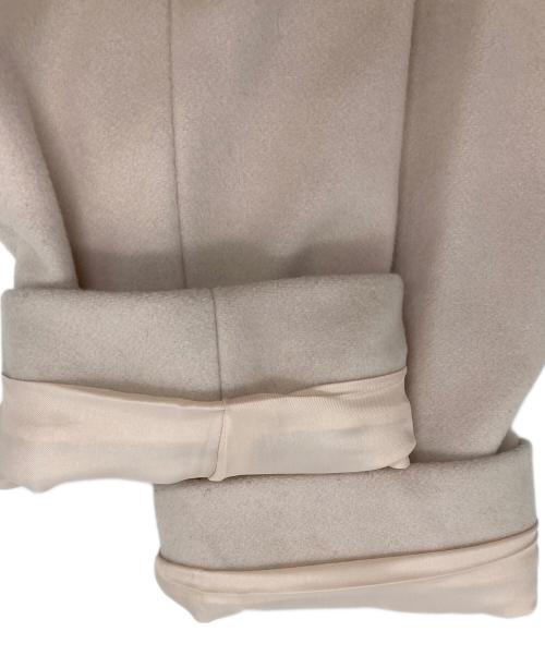 J.PRESS（ジェイプレス）J.PRESS (ジェイプレス) ウールナイロン スタンドカラーコート ベージュ サイズ:Mの古着・服飾アイテム