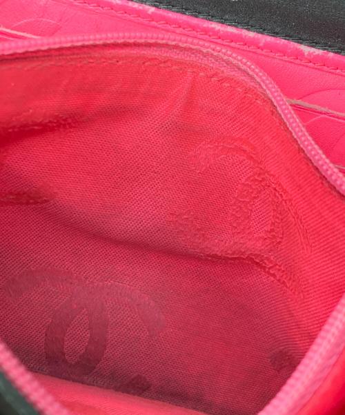 CHANEL（シャネル）CHANEL (シャネル) CHANEL カンボン 2つ折り財布 ブラックの古着・服飾アイテム