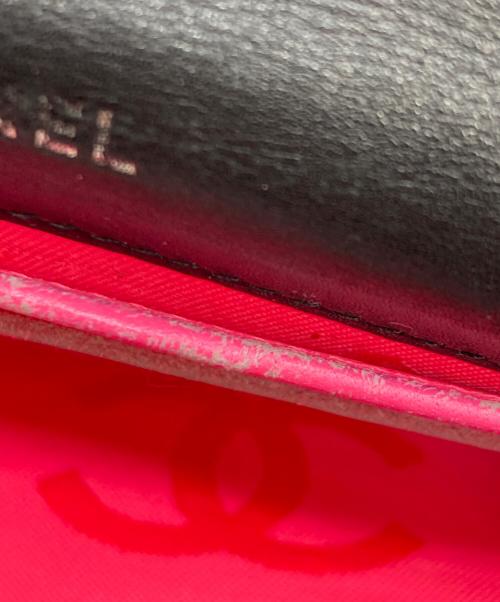 CHANEL（シャネル）CHANEL (シャネル) CHANEL カンボン 2つ折り財布 ブラックの古着・服飾アイテム