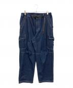 GRAMICCIグラミチ）の古着「DENIM LOOSE CARGO PANT」｜インディゴ
