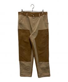 CarHartt（カーハート）の古着「DOUBLE KNEE PANT」｜ブラウン×ベージュ