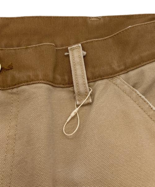 CarHartt（カーハート）CarHartt (カーハート) DOUBLE KNEE PANT ブラウン×ベージュ サイズ:86cm (W34)×L32の古着・服飾アイテム