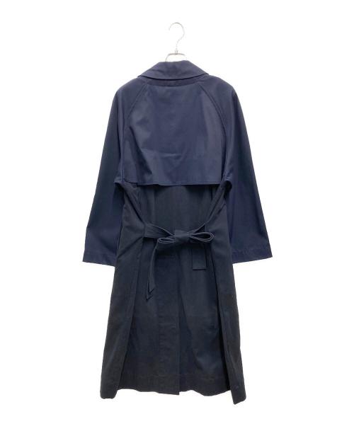 Dima Leu（ディマレウ）Dima Leu (ディマレウ) ライナー付きコットントレンチコート ネイビー サイズ:Sの古着・服飾アイテム
