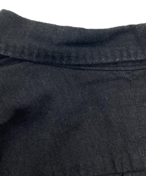 COMOLI（コモリ）COMOLI (コモリ) ベタシャン オープンカラーシャツ ブラック サイズ:2の古着・服飾アイテム