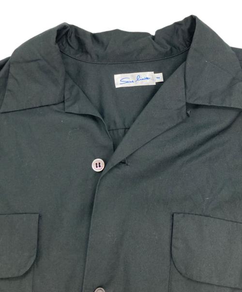 sans limite（サンリミット）Sans limite (サンリミット) ブロードボックス大開襟シャツ ブラック サイズ:SIZE　1の古着・服飾アイテム