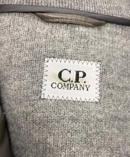 C.P COMPANY（シーピーカンパニー）C.P COMPANY (シーピーカンパニー) レザージャケット ベージュ サイズ:50の古着・服飾アイテム