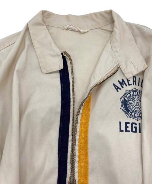 Champion（チャンピオン）Champion (チャンピオン) スイングトップ アイボリー サイズ:Mの古着・服飾アイテム