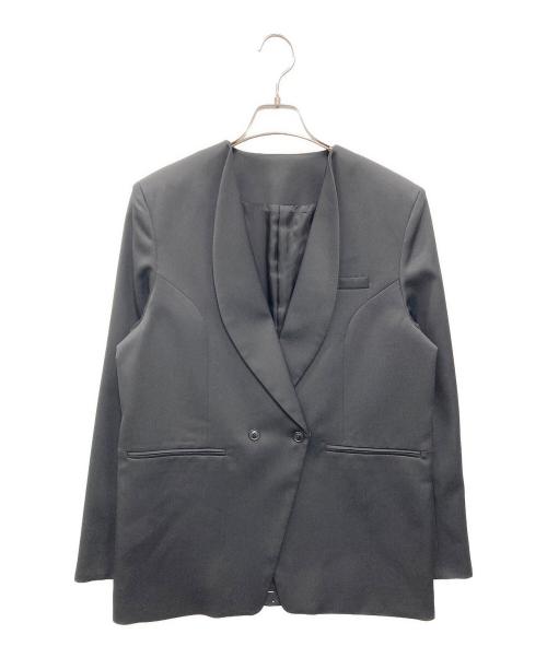 TWILL（ツイル）TWILL (ツイル) ショールカラーライクジャケット ブラック サイズ:FREE 未使用品の古着・服飾アイテム