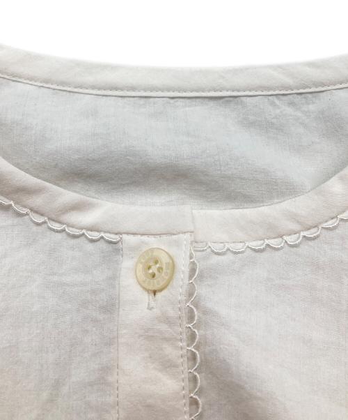 rosy monster（ロージーモンスター）rosy monster (ロージーモンスター) whip cream frill blouse ホワイト サイズ:FREEの古着・服飾アイテム