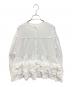 rosy monster（ロージーモンスター）の古着「whip cream frill blouse」｜ホワイト