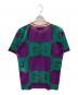 GUCCI (グッチ) メッシュ Tシャツ グリーン×パープル サイズ:XS：25000円