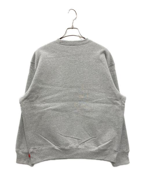 SUPREME（シュプリーム）Supreme (シュプリーム) Box Logo Crewneck Sweatshirt グレー サイズ:Mの古着・服飾アイテム