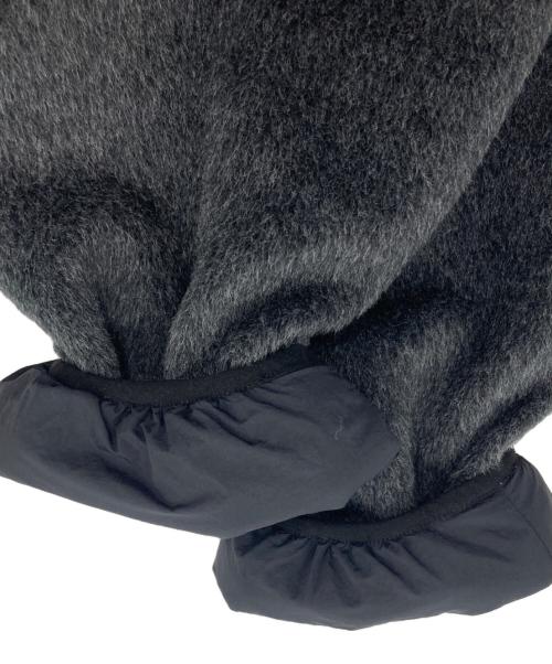 YENN（イエン）YENN (イエン) SHAGGY HALF ZIP JK グレー サイズ:FREEの古着・服飾アイテム