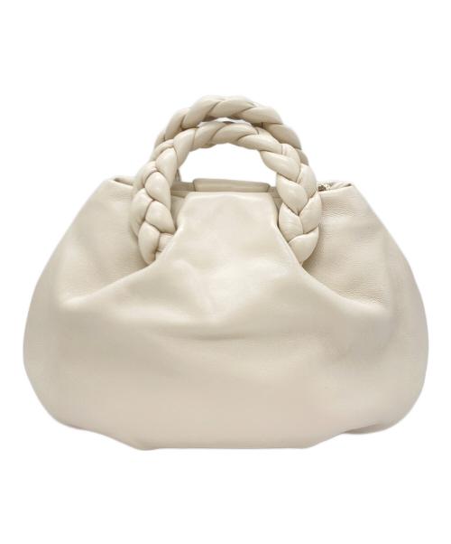 HEREU（ヘリュー）HEREU (ヘリュー) BOMBON モールショルダーバッグ ベージュの古着・服飾アイテム