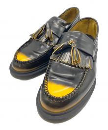 Dr.Martens（ドクターマーチン）の古着「ADRIAN タッセル ローファー」｜ブラック×イエロー