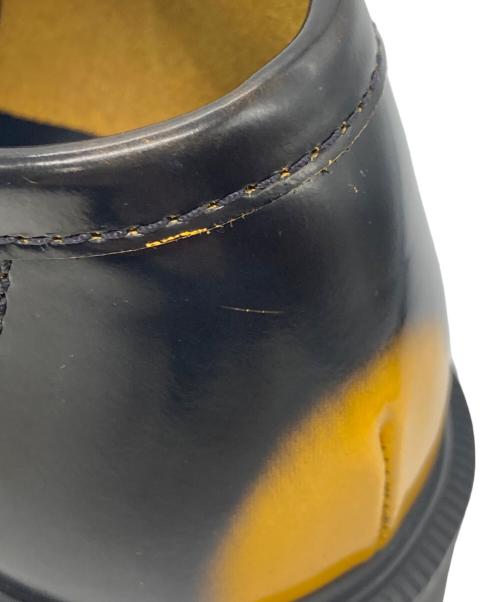 Dr.Martens（ドクターマーチン）Dr.Martens (ドクターマーチン) ADRIAN タッセル ローファー ブラック×イエロー サイズ:UK8の古着・服飾アイテム