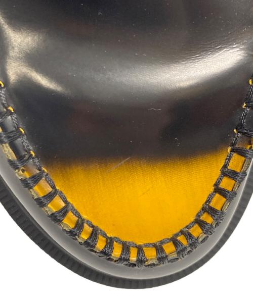 Dr.Martens（ドクターマーチン）Dr.Martens (ドクターマーチン) ADRIAN タッセル ローファー ブラック×イエロー サイズ:UK8の古着・服飾アイテム