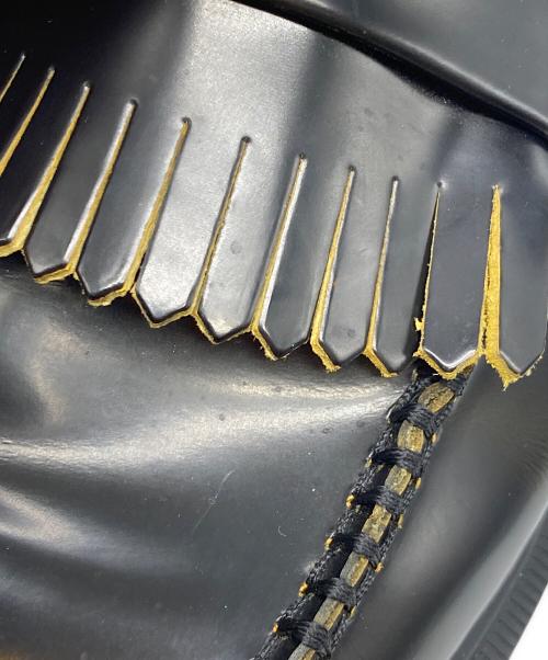 Dr.Martens（ドクターマーチン）Dr.Martens (ドクターマーチン) ADRIAN タッセル ローファー ブラック×イエロー サイズ:UK8の古着・服飾アイテム