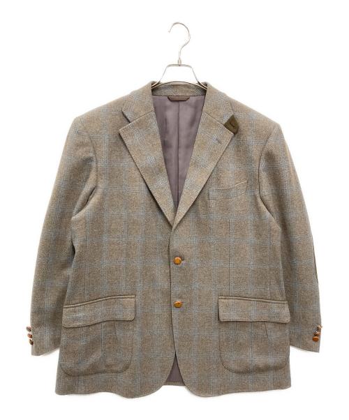 LANVIN COLLECTION（ランバンコレクション）LANVIN COLLECTION (ランバンコレクション) カシミヤ混ウールテーラードジャケット カーキ サイズ:T48の古着・服飾アイテム