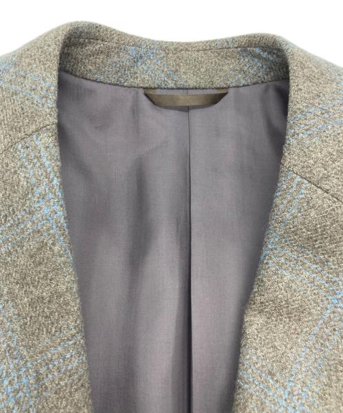 LANVIN COLLECTION（ランバンコレクション）LANVIN COLLECTION (ランバンコレクション) カシミヤ混ウールテーラードジャケット カーキ サイズ:T48の古着・服飾アイテム