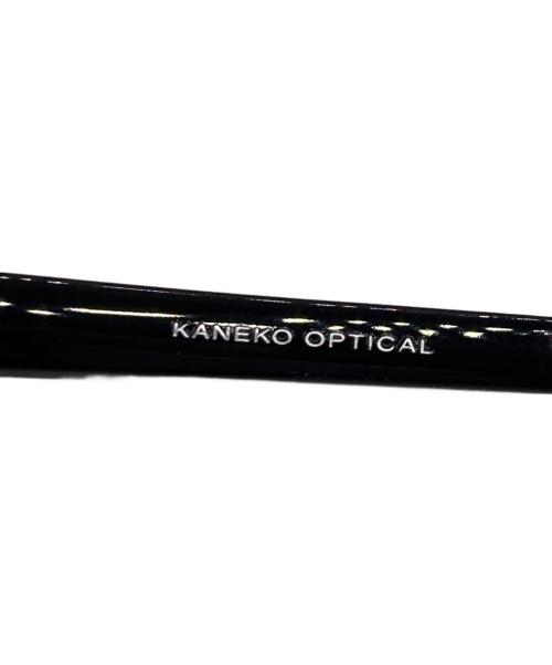 金子眼鏡（カネコガンキョウ）金子眼鏡 (カネコガンキョウ) UNITED ARROWS (ユナイテッドアローズ) john/眼鏡 ブラックの古着・服飾アイテム