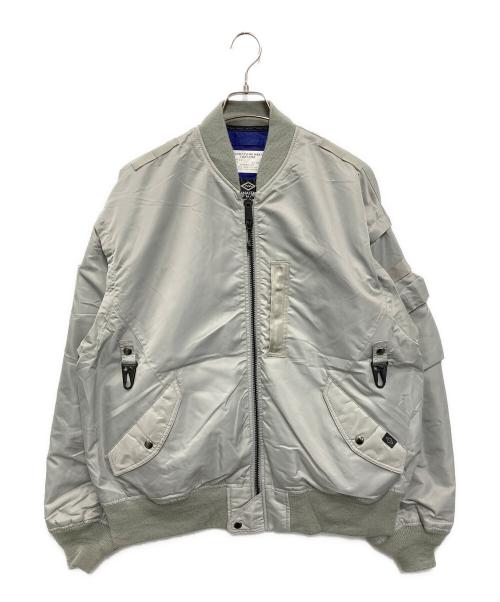 Manastash（マナスタッシュ）Manastash (マナスタッシュ) AVIREX (アヴィレックス) L-2 MA-1ジャケット グリーン サイズ:XLの古着・服飾アイテム